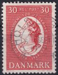 Obrázek k výrobku 48217 - 1954, Dánsko, 351, 100 let telegrafu ⊙