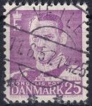 Obrázek k výrobku 48220 - 1953, Dánsko, 349, Výplatní známka: Král Frederik IX. ⊙ 
