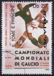 Obrázek k výrobku 48297 - 1989, Svatý Tomáš a Princův ostrov, 1119, Mistrovství světa ve fotbale - Plakát z roku 1934 ⊙