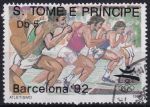 Obrázek k výrobku 48298 - 1989, Svatý Tomáš a Princův ostrov, 1119, Mistrovství světa ve fotbale - Plakát z roku 1934 ⊙