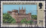 Obrázek k výrobku 48387 - 1976, Guernsey, 0141, Vánoce: Královský justiční palác, Guernsey ⊙ 