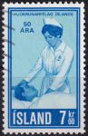 Obrázek k výrobku 48531 - 1970, Island, 0444, 50 let Společnosti nemocniční péče ⊙