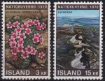 Obrázek k výrobku 48536 - 1970, Island, 0447/0448, Evropský rok ochrany přírody ⊙