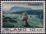 Obrázek k výrobku 48540 - 1971, Island, 0450, Mezinárodní rok uprchlíků ⊙