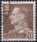 Obrázek k výrobku 48763 - 1952, Dánsko, 334, Výplatní známka: Král Frederik IX. ⊙ 