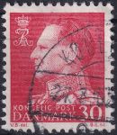 Obrázek k výrobku 48765 - 1961, Dánsko, 391x, Výplatní známka: Král Frederik IX. ⊙ 
