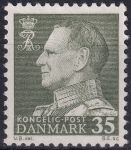 Obrázek k výrobku 48767 - 1961, Dánsko, 390x, Výplatní známka: Král Frederik IX. ✶✶ 