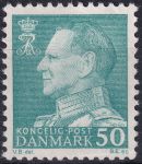 Obrázek k výrobku 48768 - 1961, Dánsko, 392x, Výplatní známka: Král Frederik IX. ✶✶ 