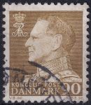 Obrázek k výrobku 48776 - 1961, Dánsko, 397x, Výplatní známka: Král Frederik IX. ⊙ 