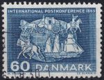 Obrázek k výrobku 48831 - 1963, Dánsko, 0414y, 100. výročí první mezinárodní poštovní konference ⊙ 