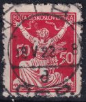 Obrázek k výrobku 48868 - 1920, ČSR I, 0155AVV, Výplatní známka: Osvobozená republika ⊙