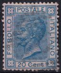 Obrázek k výrobku 48907 - 1867, Itálie, 0026a, Výplatní známka: Král Viktor Emanuel II. ⊙