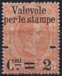 Obrázek k výrobku 48939 - 1890, Itálie, 0063, Novinová známka ✶