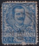 Obrázek k výrobku 48974 - 1901, Itálie, 0079, Výplatní známka: Král Viktor Emanuel III. (série Floreale) ⊙