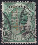Obrázek k výrobku 48984 - 1901, Itálie, 0083p, Výplatní známka: Král Viktor Emanuel III. (série Floreale) ⊙