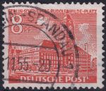 Obrázek k výrobku 49128 - 1949, Berlín, 043, Výplatní známka: Berlínské stavby (I): Radnice v Schönebergu ⊙