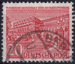 Obrázek k výrobku 49134 - 1949, Berlín, 047I, Výplatní známka: Berlínské stavby (I): Kolonáda v Schönebergu ⊙