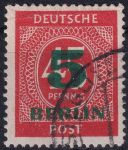 Obrázek k výrobku 49143 - 1949, Berlín, 032, Výplatní známka: Známky spojeneckých okupačních zón ⊙