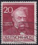 Obrázek k výrobku 49159 - 1952, Berlín, 095, Osobnosti z historie Berlína (I): Adolph von Menzel ⊙