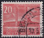 Obrázek k výrobku 49175 - 1953, Berlín,113, Výplatní známka: Berlínské stavby (II): Olympijský stadion ⊙