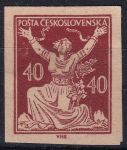Obrázek k výrobku 49276 - 1920, ČSR I, 0151ZT, Výplatní známka: Osvobozená republika (✶) zk