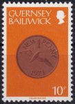Obrázek k výrobku 49427 - 1980, Guernsey, 0199/0203, Výplatní známky: Mince ✶✶ 