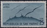 Obrázek k výrobku 49482 - 1943, San Marino, 0309, Spěšná známka ⊙