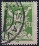 Obrázek k výrobku 49595 - 1922, ČSR I, 0156AVV, Výplatní známka: Osvobozená republika ⊙