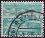 Obrázek k výrobku 49636 - 1954, Berlín, 121/123, Výplatní známky: Berlínské stavby ⊙