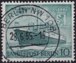 Obrázek k výrobku 49645 - 1955, Berlín, 126/127, Křest motorové lodi \"Berlin\" ⊙