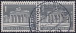 Obrázek k výrobku 49667 - 1957, Berlín, 140x, Výplatní známka: Berlínské pohledy na město (II) - Braniborská brána ⊙