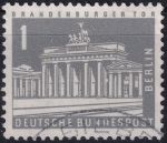 Obrázek k výrobku 49669 - 1962, Berlín, 140y, Výplatní známka: Berlínské pohledy na město (II) - Braniborská brána ⊙