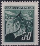 Obrázek k výrobku 49797 - 1945, ČSR II, 0374VV, Výplatní známka: Lipová ratolest ✶✶