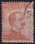 Obrázek k výrobku 49829 - 1917, Itálie, 0129, Výplatní známka: Král Viktor Emanuel III. ⊙