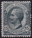 Obrázek k výrobku 49833 - 1919, Itálie, 0130, Výplatní známka: Král Viktor Emanuel III. ⊙
