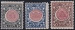 Obrázek k výrobku 49842 - 1920, Itálie, 0133/0135, Výplatní známky: Král Viktor Emanuel III. ⊙