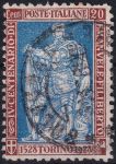 Obrázek k výrobku 49976 - 1928, Itálie, 0284, Výplatní známka: Král Viktor Emanuel III. ⊙