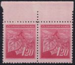 Obrázek k výrobku 50059 - 1945, ČSR II, 0378, Výplatní známka: Lipová ratolest ✶✶ ⊟ o P