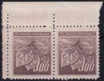 Obrázek k výrobku 50067 - 1945, ČSR II, 0379, Výplatní známka: Lipová ratolest ✶✶ ⊟ o P