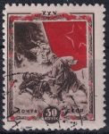 Obrázek k výrobku 50207 - 1944, SSSR, 0887x, 25 let Komunistického svazu mládeže Komsomol: Boj zblízka ⊙