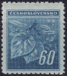 Obrázek k výrobku 50299 - 1945, ČSR II, 0376VV, Výplatní známka: Lipová ratolest ✶✶