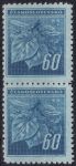 Obrázek k výrobku 50389 - 1945, ČSR II, 0376VV, Výplatní známka: Lipová ratolest ✶✶ ⊟