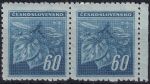 Obrázek k výrobku 50391 - 1945, ČSR II, 0376VV, Výplatní známka: Lipová ratolest ✶✶ ⊟
