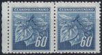 Obrázek k výrobku 50392 - 1945, ČSR II, 0376VV, Výplatní známka: Lipová ratolest ✶✶ ⊟ o P