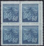 Obrázek k výrobku 50403 - 1945, ČSR II, 0376VV, Výplatní známka: Lipová ratolest ✶✶ ⊞ o L