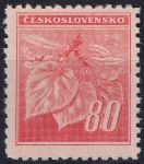 Obrázek k výrobku 50415 - 1945, ČSR II, 0377VV, Výplatní známka: Lipová ratolest ✶✶