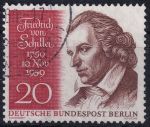 Obrázek k výrobku 50449 - 1959, Berlín, 190, 200. výročí narození Friedricha von Schillera ⊙