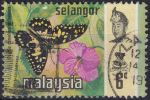 Obrázek k výrobku 50498 - 1965, Malajsko - Selangor, 103, Výplatní známka: Orchideje - Rhynchostylis retusa ⊙