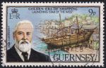 Obrázek k výrobku 50581 - 1983, Guernsey, 0270, 100. výročí návštěvy Pierra-Augusta Renoira na Guernsey: Děti na pobřeží ⊙