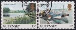 Obrázek k výrobku 50610 - 1984, Guernsey, 0289+292ASt, Výplatní známky: Pohledy na Guernsey - Petit Port a Rezervace St. Saviour ⊙